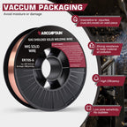 ARCCAPTAIN MIG Welding Wire ER70S-6 .035" 10LB x 2
