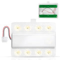 Refrigerator LED Light Module for Whirlpool WRX735SDBH02 WRX735SDBM04