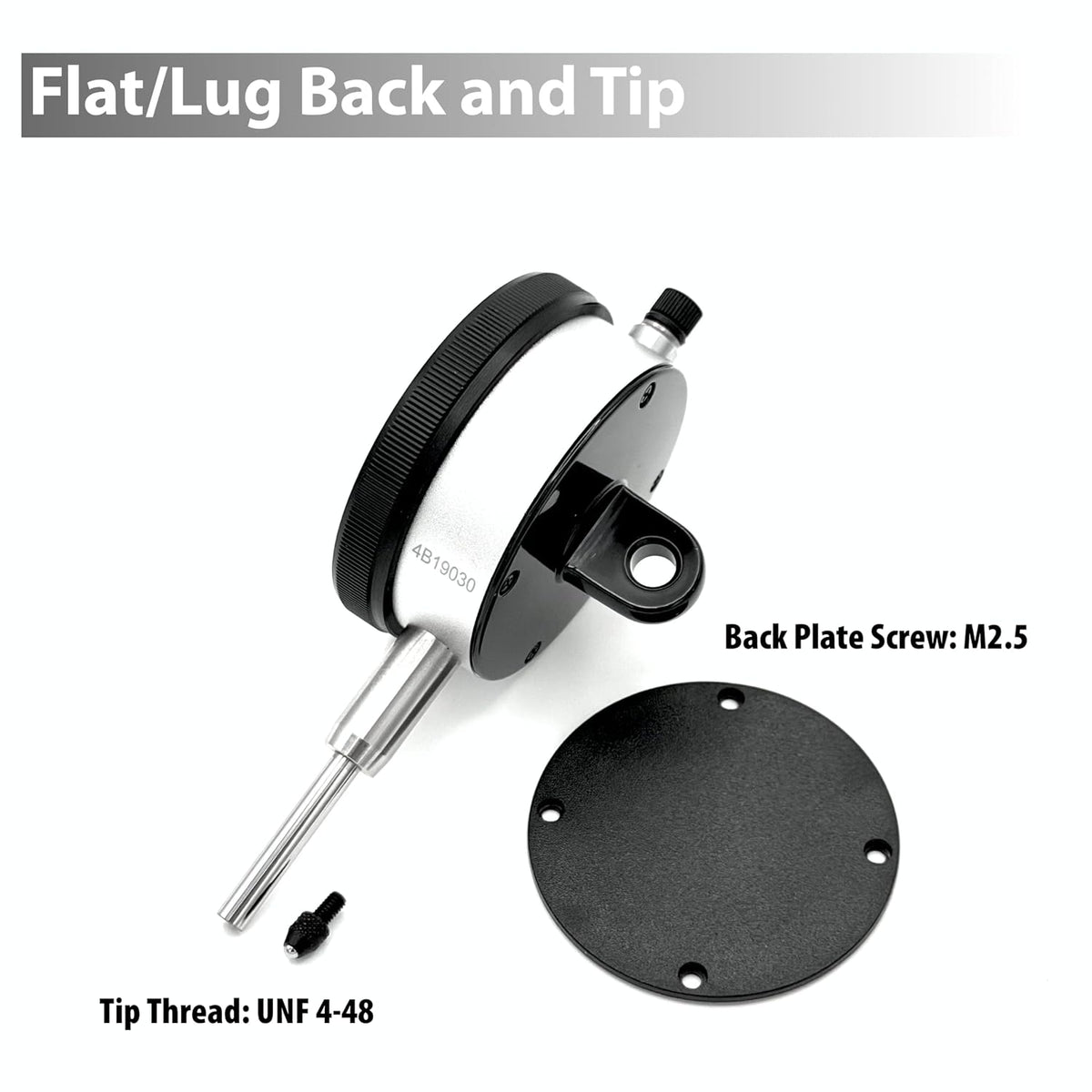 Clockwise Tools Dial Indicator with Magnetic Base Holder Stand, DIMR-0105 0-1 inch