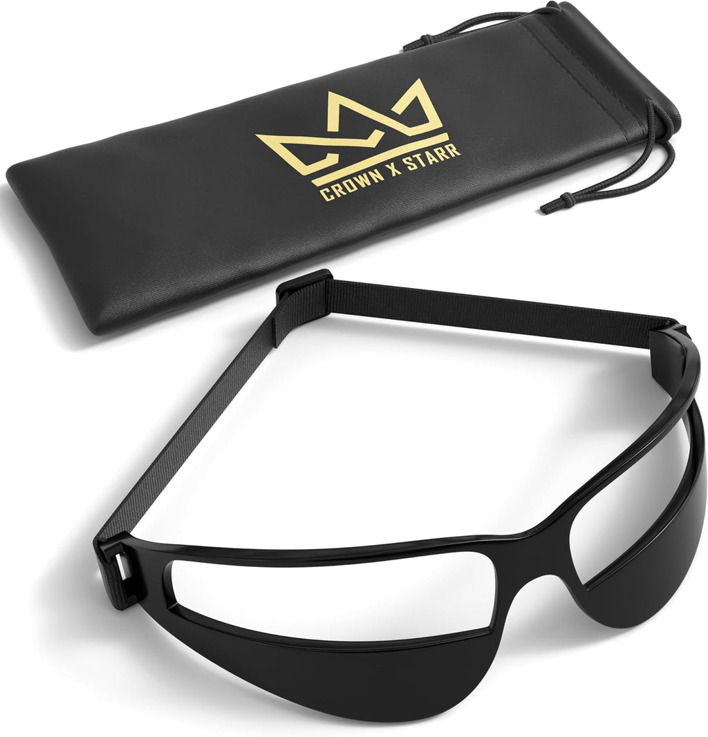 Basketball Shooting Off Hand Trainer – Basketball Training Equipment Shooting Aid – Includes Dribbling Goggles &
