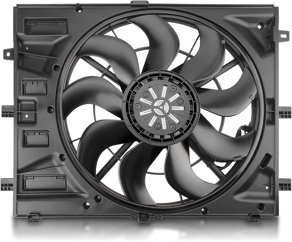 AUTOKAY Radiator Fan Assembly for Chevy Equinox GMC Terrain 1.5L 2.0L 18-19