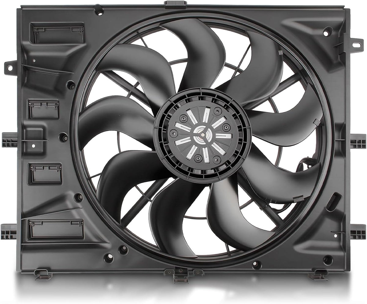 AUTOKAY Radiator Fan Assembly for Chevy Equinox GMC Terrain 1.5L 2.0L 18-19