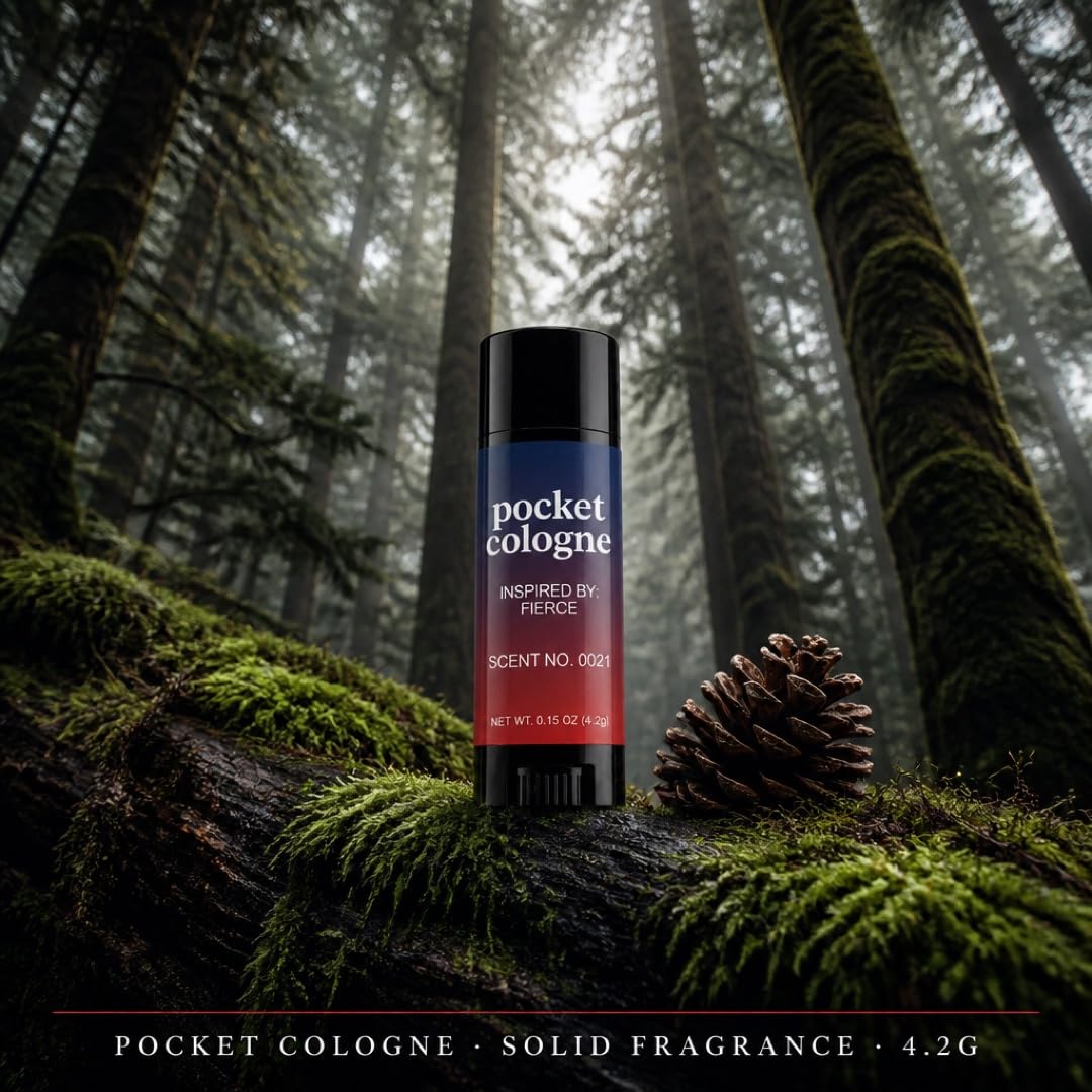 Scent No. 0021 Solid Cologne Stick for Men, 0.5 oz