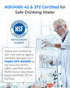 4396701/ EDR6D1 Refrigerator Water Filter, 2 Pack