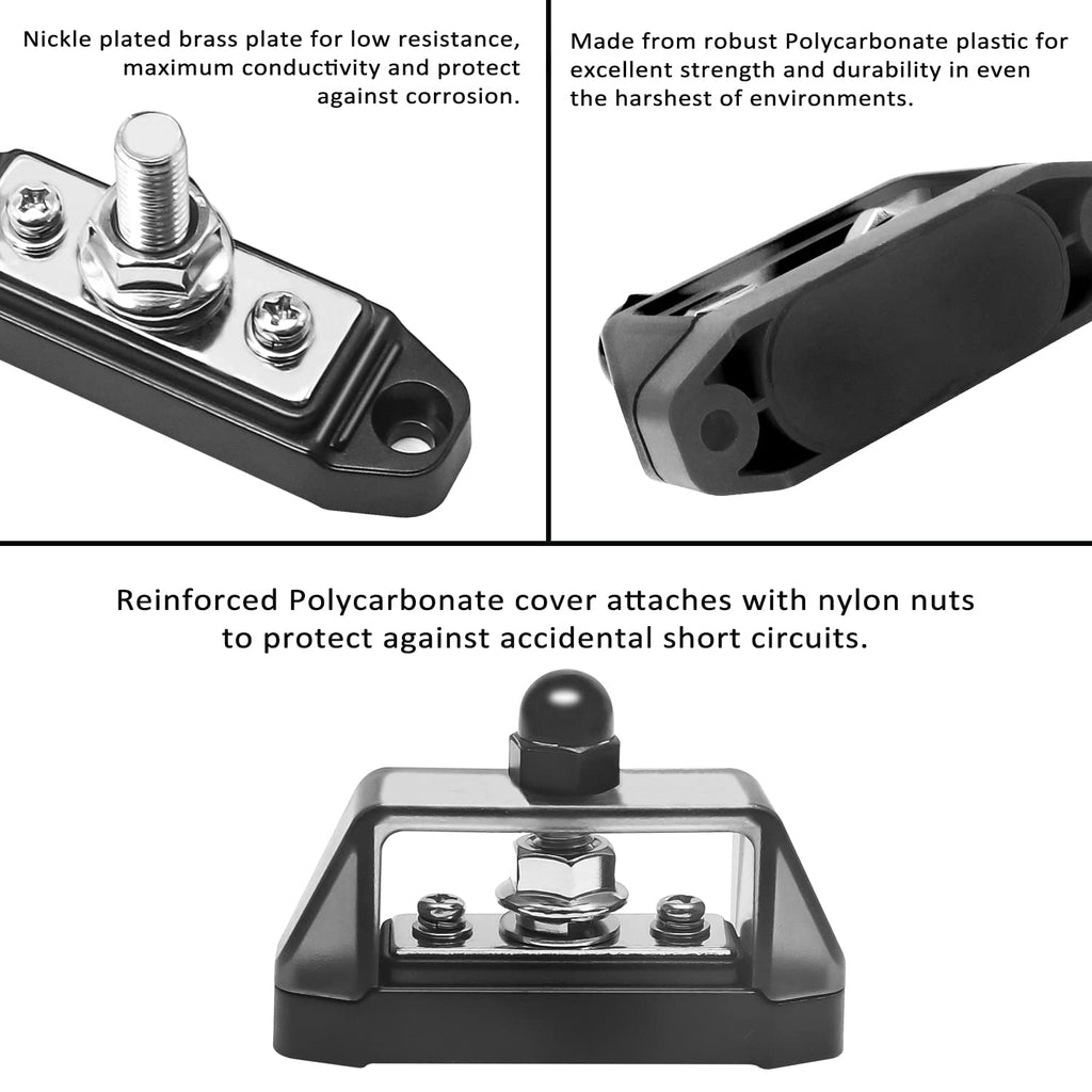 Recoil S12P-516 3 Connection Bus Bar Terminal Power Distribution Block