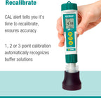 Extech PH100 Waterproof ExStik II pH Meter Kit with Flat Surface Electrode and Temperature LCD Display