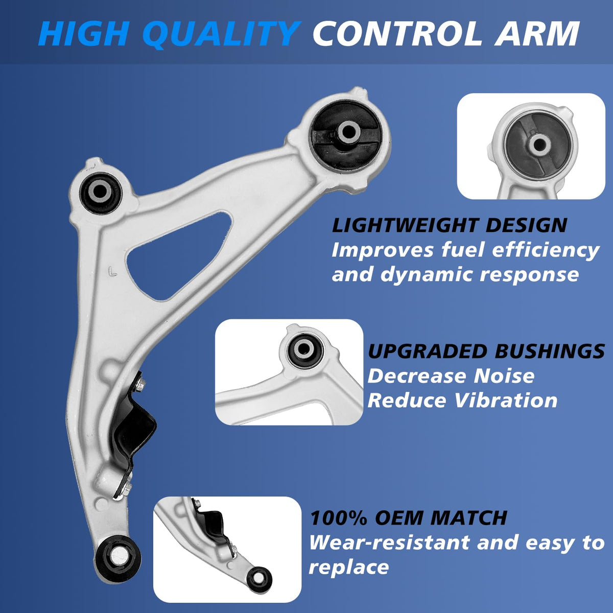 Forlevlaep Control Arm&Ball Joint Assembly for Nissan Pathfinder 2013-2019