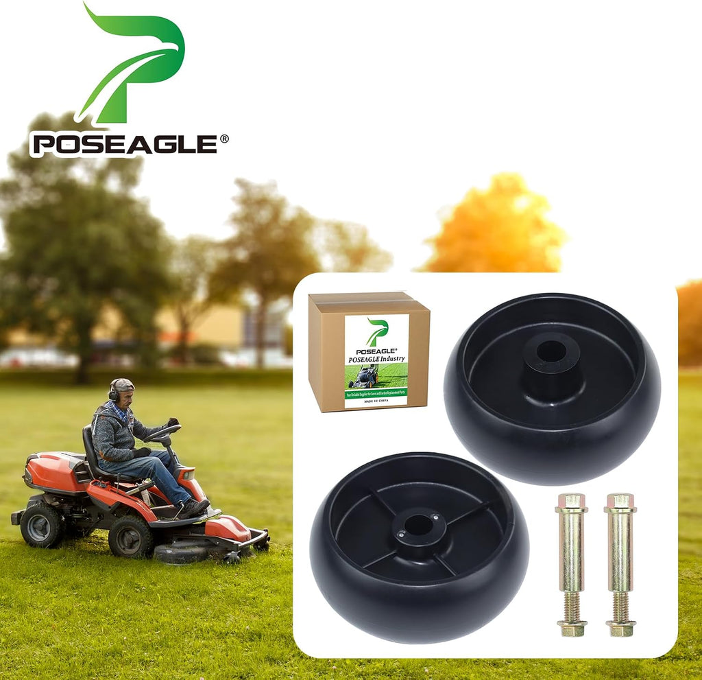 2 Pack GX10168 Deck Wheel for John Deere Z425 Z445 D140 Tractors