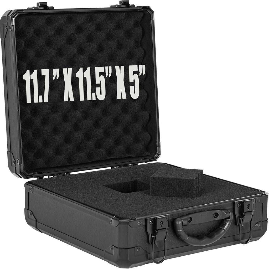 Protective Hard Case Shockproof Water-resistant with Customized DIY Foam Insert fit for Camera, tools, etc, 12.2 X