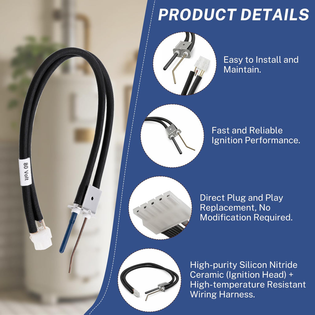 9003626005 Water Heater Igniter Silicon Nitride Igniter, for A.O. Smith