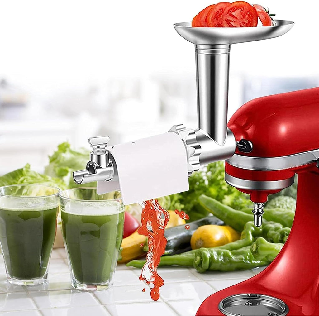 Tomato Juicer Vegetable Strainer Meat Grinder Sausage Stuffer Ketchup Attachment Compatible For Stand Mixer Kitchen