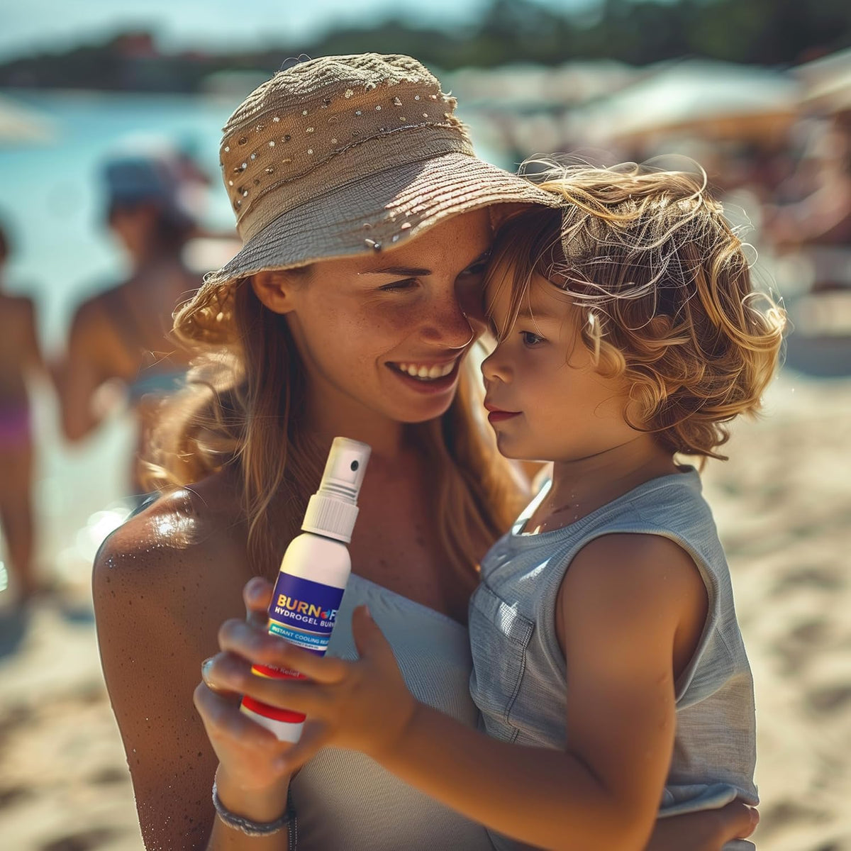 BurnFix Hydrogel Burn Spray, 2 Pack, Cooling First Aid for Sunburn (2)