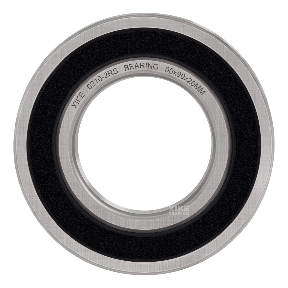 XiKe 6210-2RS Deep Groove Ball Bearing, 50mmx90mmx20mm (1-Pack)