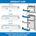 29325760166 RV Refrigerator Door Shelf Kit