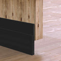 Huge Gap Door Draft Stopper,3.4" W x 39" L Widened Rubber Door Sweep, Black | Designed for Large Gaps - Self-Adhesive