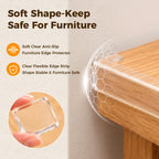 Edge Protector Tape 1.6in x 8.2FT, 0.08in Thickness Anti-Collision