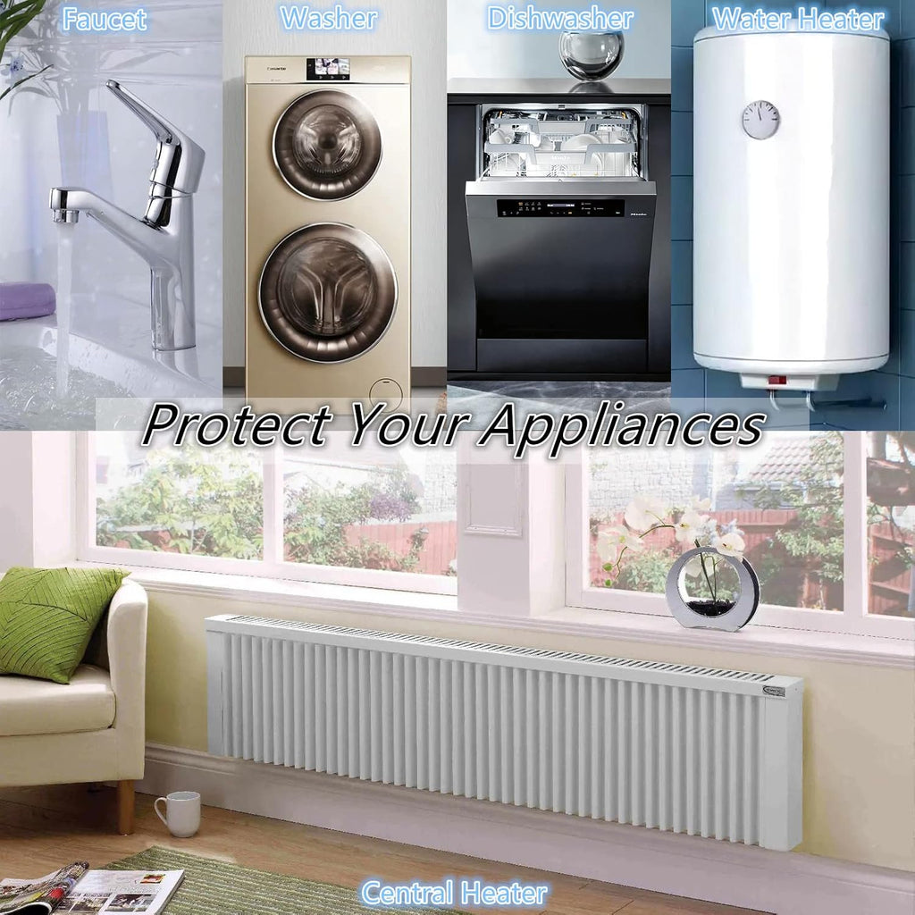 Electronic Water Descaler System, Salt-Free Whole House Water Conditioner