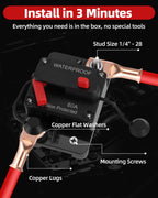 Voltrish 60A Marine Circuit Breaker 12V-48V Manual Reset for Trolling Motor
