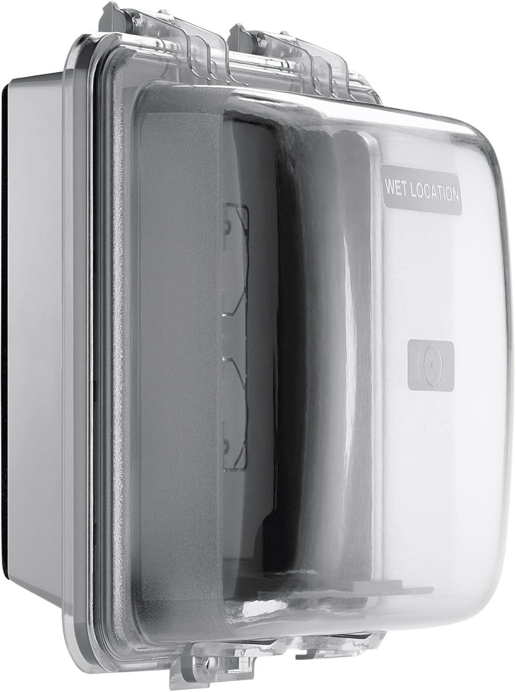 Eaton WIU-2 Weather Box Horizontal/Vertical Mount While-In-Use Weather Protective Cover, Gray