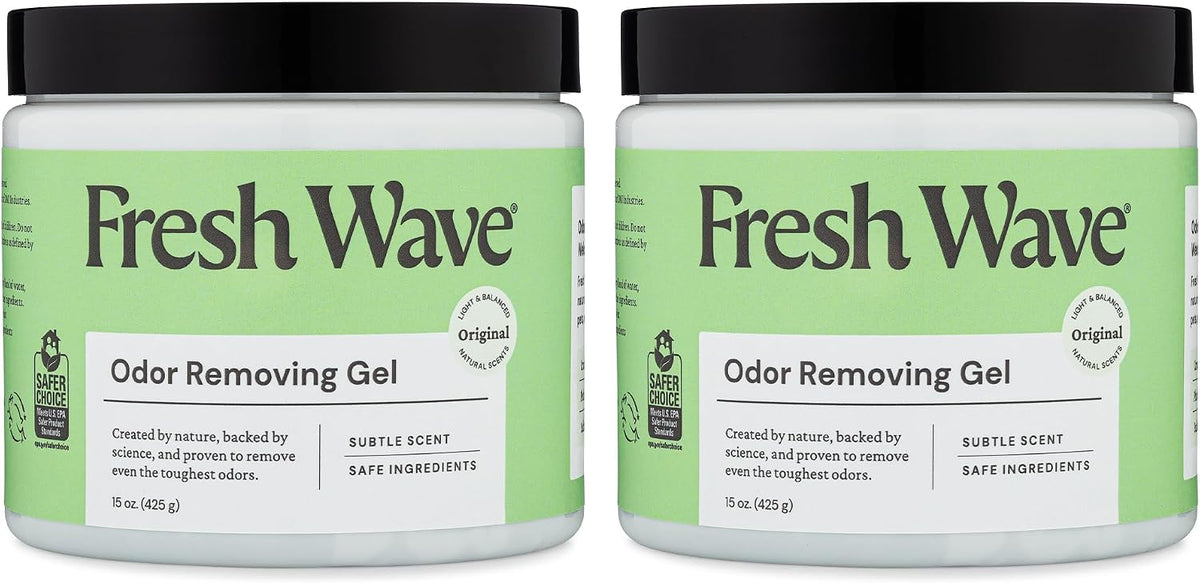 Original Odor Eliminator Gel 2Pk 15 oz - Air Freshener for Home