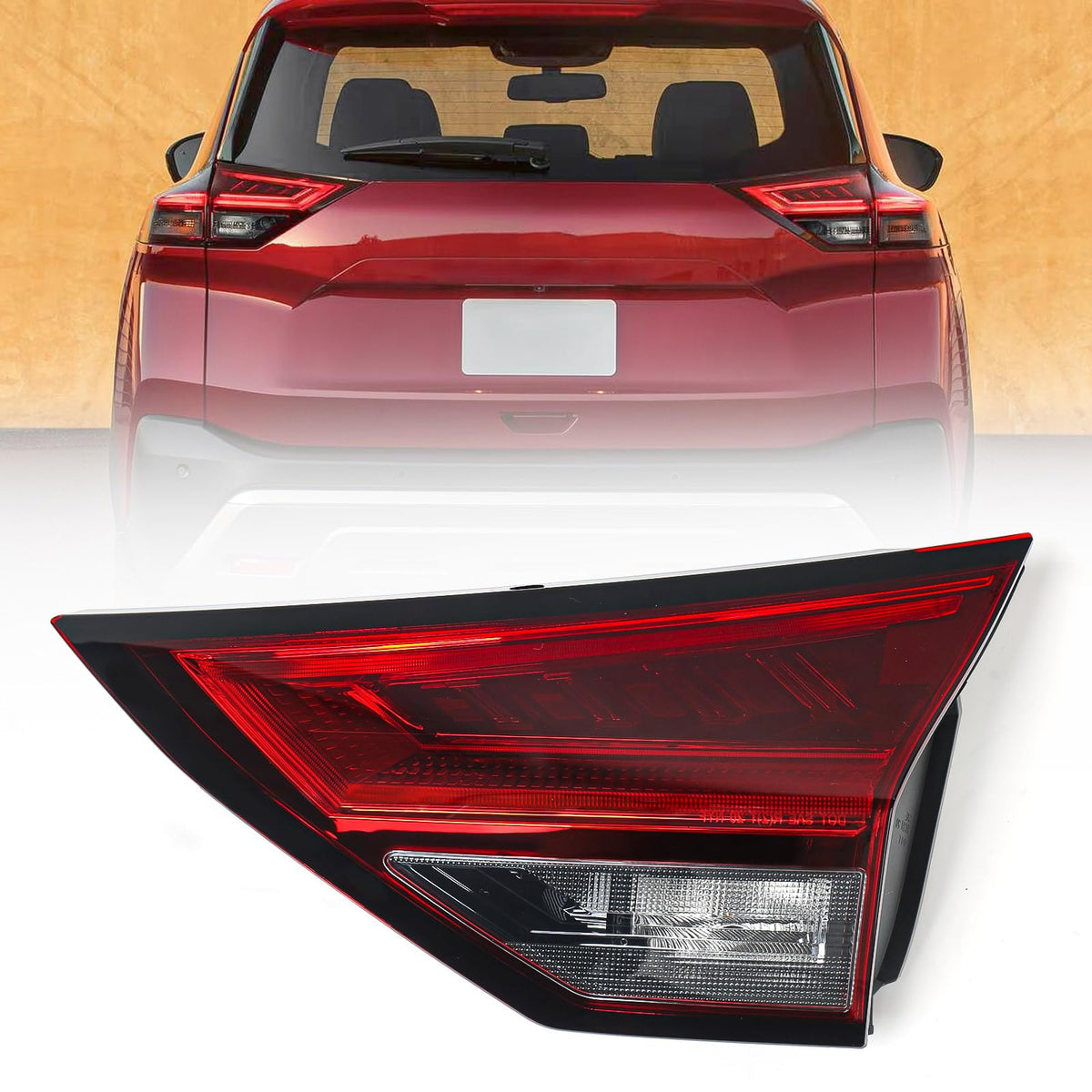Right LED Inner Tail Light Fit for Nissan Rogue 2021-2024