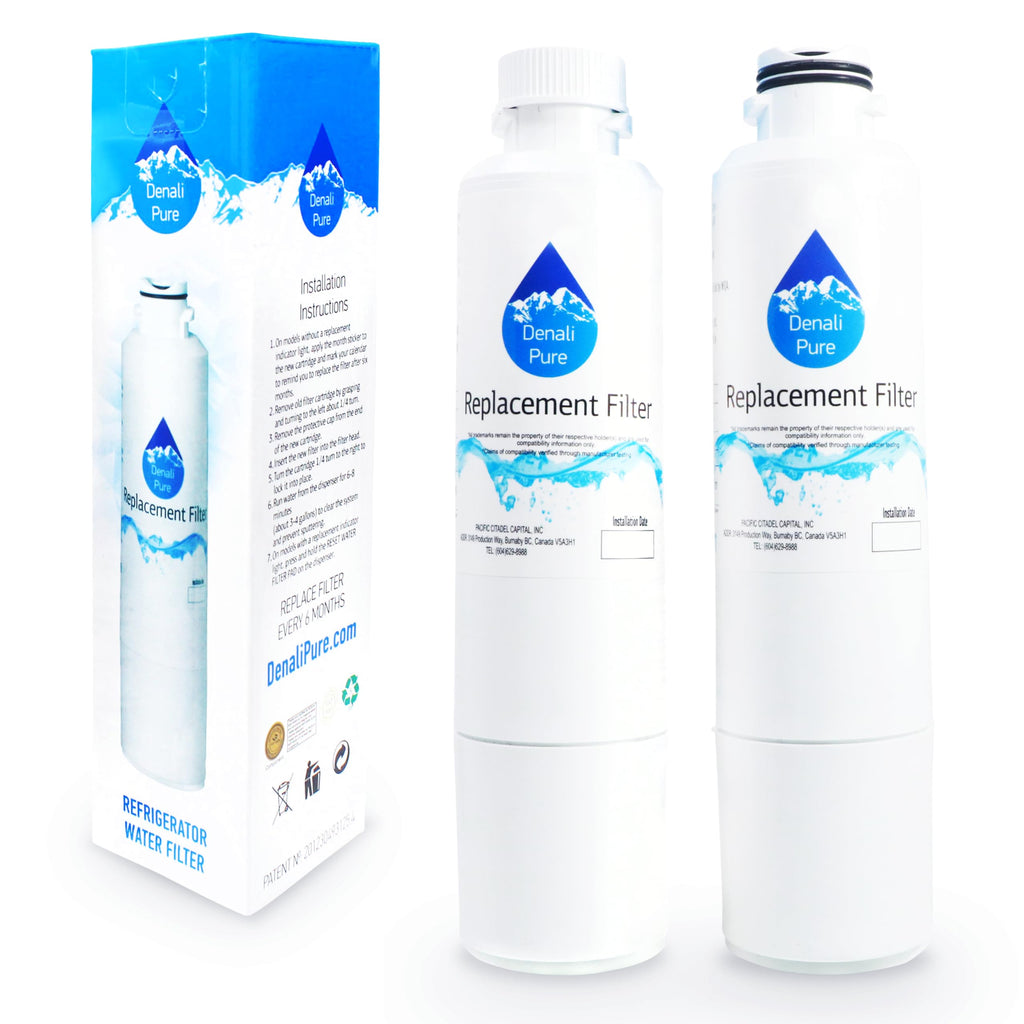 2-Pack Replacement for Samsung RS263 Refrigerator Water Filter