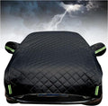 Half Car Cover Custom Fit for Audi O3/SQ3 2011-2024 Hail Proof Car Cover Outdoor,Heavy Duty Waterproof SUV Sedan