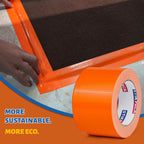 3'' Wide Orange Duct Tape Heavy Duty 3 Inches x 30 Yard, 1 Roll