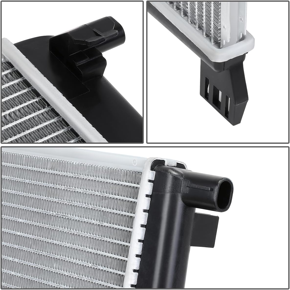 13167 Radiator Compatible with 2007-2015 Mini Cooper 2007-2016 Countryman 2013-2016 Paceman Factory Style Replacement Aluminum Core Cooling Radiator CU13167 17117535099 17118675266