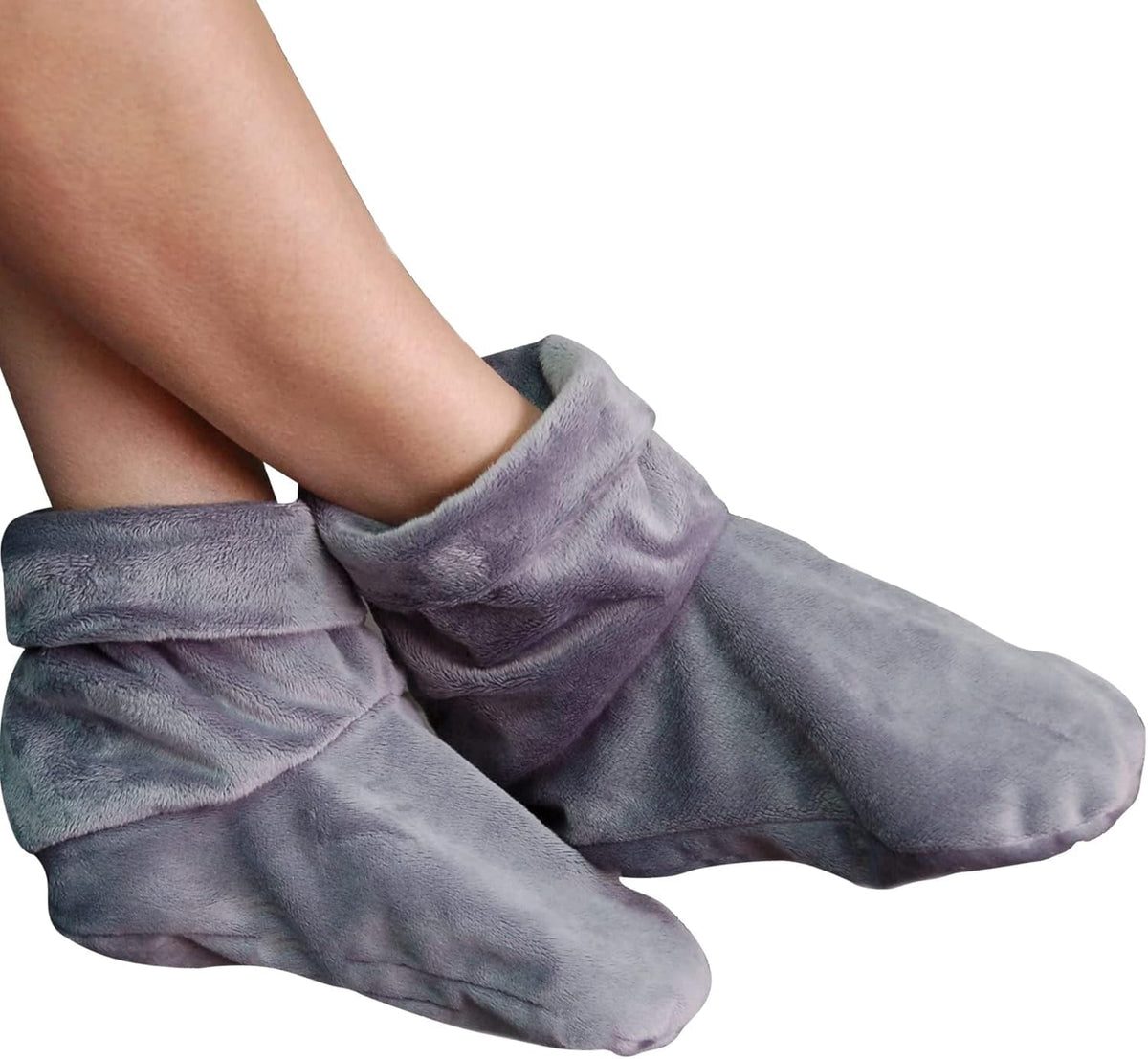 Heated Microwavable Booties - Microwave Slipper Warmers