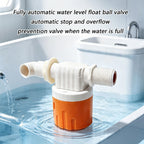 1/2 or 3 / 4Inch Thread Accuracy Engineered Float Ball Valves Lightweight for Automatic Water Supply Cutoff Systems Float Gate