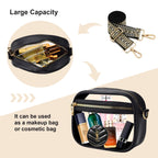 Clear Purse for Stadium Events Transparent Crossbody Bag