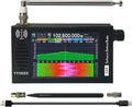 Portable SDR DSP Radio Receiver – 4.3” Touchscreen, 100KHz-149MHz, Full Band Shortwave, FM MW SSB CW HAM, 192kHz