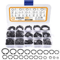 VIGRUE 500Pcs Snap Rings Assortment Circlip Snap Retaining Clip Rings Set
