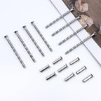 BlingKingdom 8 Sets M4 x 60mm Door Handle Screws and Sleeves