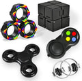 5PC Fidget Toys Adults Set Fidgets for Classroom Must Have Autism Sensory Pack Figette Cube ADHD Special Treasure