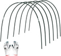 Garden Hoops for Raised Beds Greenhouse Hoops, DIY Kit for Row Cover Garden Netting, All Season Plant Protection, 24 Pcs