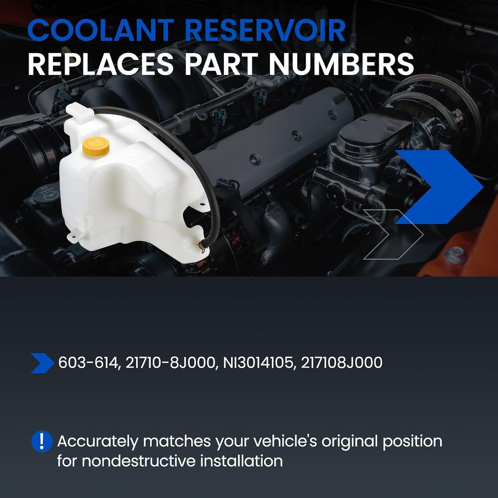 603-614 Engine Coolant Reservoir Tank for Nissan Altima/Maxima