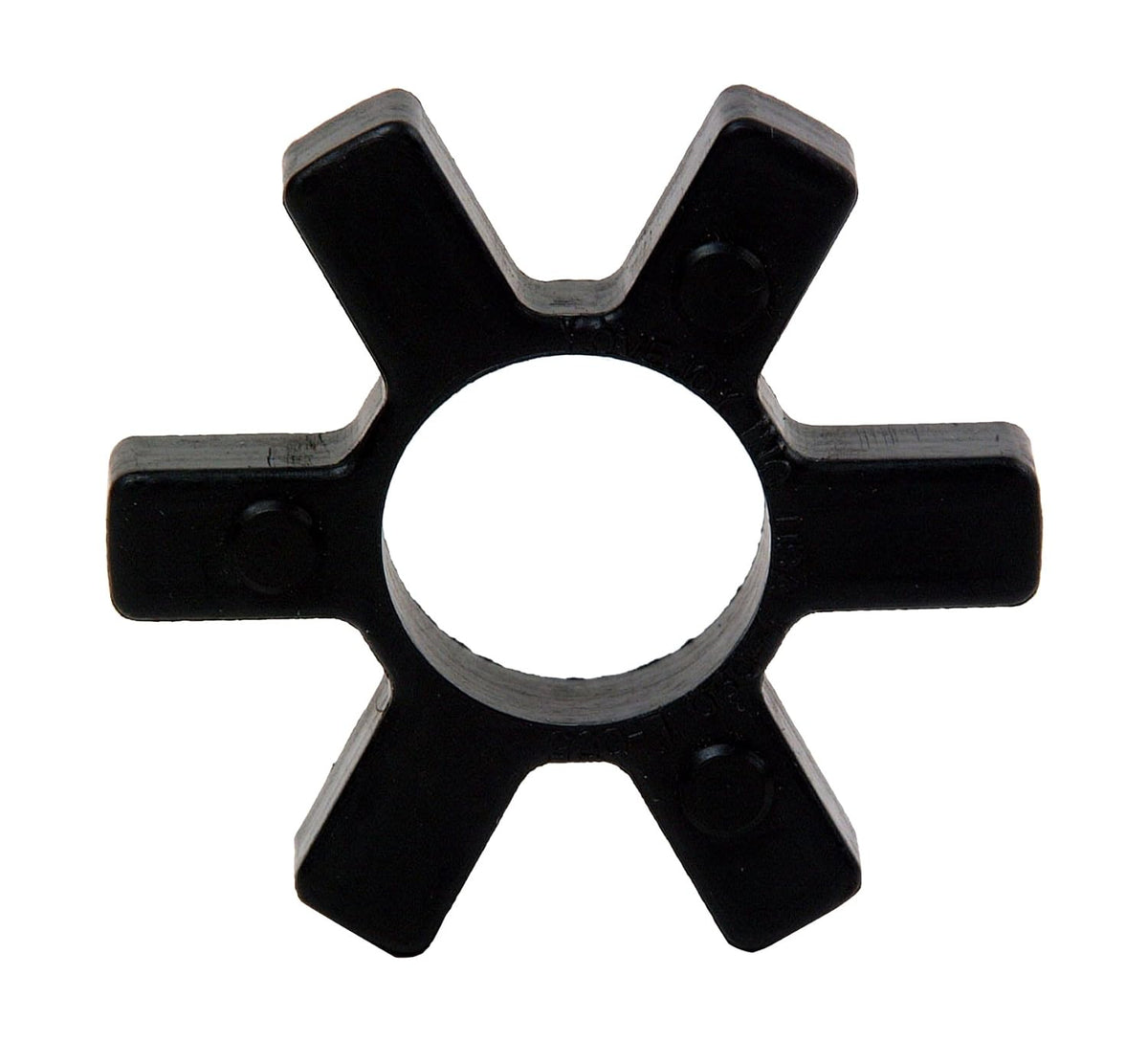 LOVEJOY 68514410968 7/8, Black, L Type Spider, Open Center, Rubber, Spider Coupling