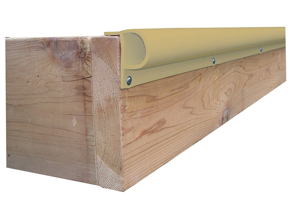 + Small P PVC Profile Dock Guard, Beige, 24'
