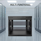 2U Vented Blank Panel, Metal Rack Blank Panel Mount for 19 Inch Server Rack Enclosure or Network Cabinet, 5 Pack