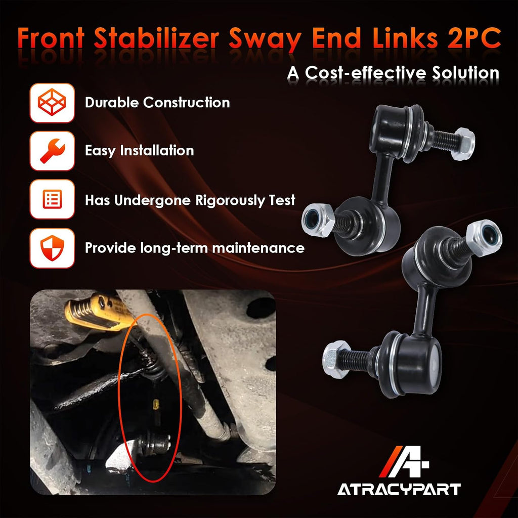 Sway Bar Links 2pcs, Fit For 01-05 Honda Civic, 02-06 CR-V, 03-11 Element