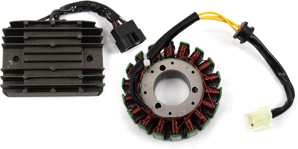 Magneto Stator Coil Voltage regulator Rectifier Kit Compatible with Suzuki GSXR 600 750 2001-2005