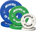 Change Weight Plates 1.25LB 2.5LB 5LB Set Fractional Plates Set Bumper Plates for Cross Training Fit 2 Inch Barbells