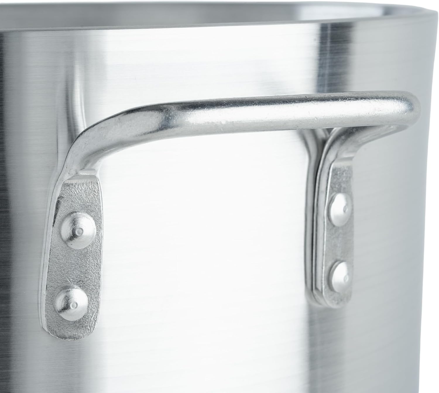 6.0mm Aluminum Stock Pot, 32-Quart | Heavy-duty, Riveted handles, Great for Stocks, Soups, Pasta and Batch Cooking