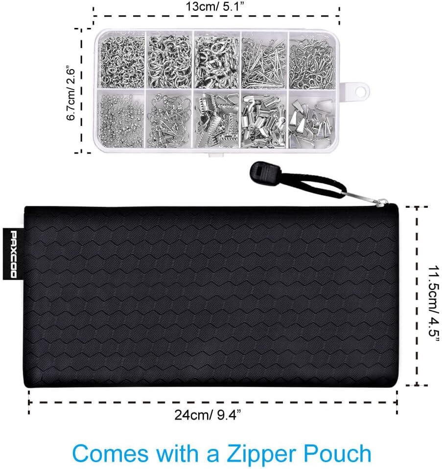 Jewelry Making Supplies Kit - Jewelry Repair Tool with Accessories, Pliers, Findings, and Beading Wires for Adults