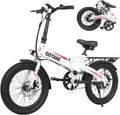 R1 20" Folding Electric Bike for Adults, Max 40 Miles & 20Mph Speed | 500W Peak Motor, 48V Battery, 5 Pedal-Assist