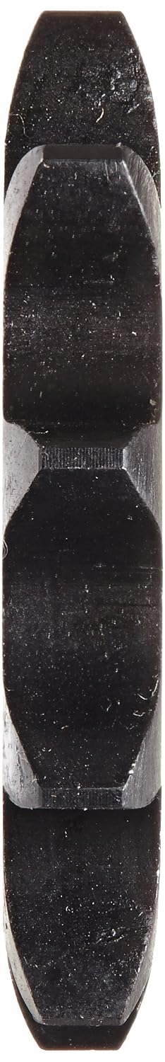 Browning 50A10 Plate Roller Chain Sprocket, Single Strand, Type A Hub, Steel, 5/8" Stocked Bore, 10 Teeth