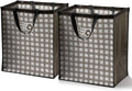 Recycle Bin Bags for Kitchen Home Trash Cans Sorting Bins 12 Gallon Set of 2