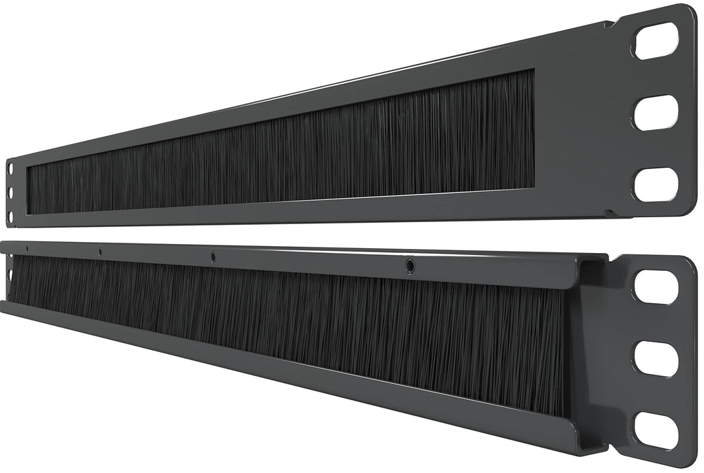 Brush Panel (2 Pc) for 19" Rack Mount Cable Management (1U)- TP1710